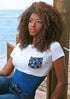 Woman's AQ Fitted Crew Neck Short Sleeve T-Shirt